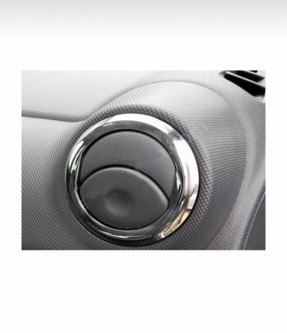 FAMS OTO AKSESUAR Dacia Logan MCV Krom Havalandırma Çerçevesi 4 Prç. 2005-2014 - Resim 2