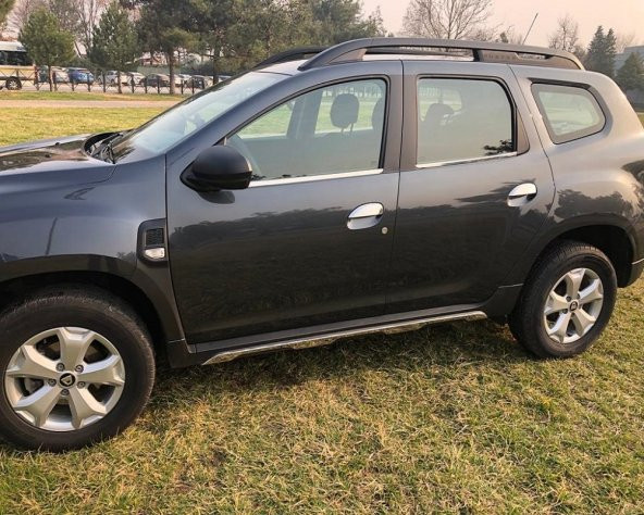 FAMS OTO AKSESUAR Dacia Duster Krom Kapı Kolu 4 Kapı 2018 ve üzeri Paslanmaz Çelik - 4