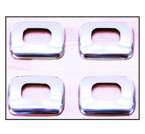 FAMS OTO AKSESUAR Dacia Logan Krom İç Kilit Buton Çerçeve 4prç. 2004-2012 - Resim 2