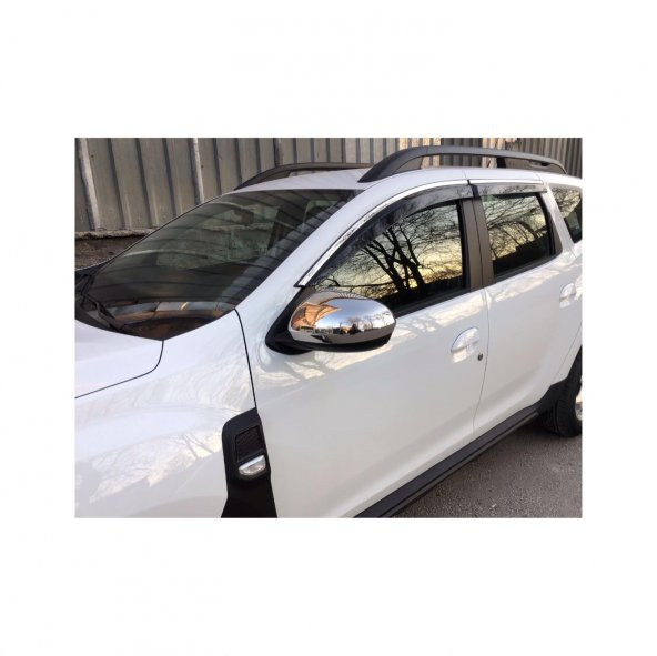 FAMS OTO AKSESUAR Dacıa Duster Krom Ayna Kapağı 2 pcs. 2018 ve üzeri P.Çelik - Resim 4