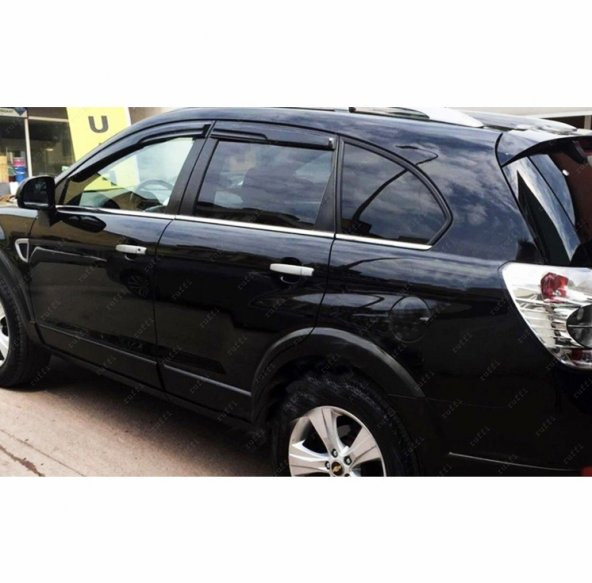 FAMS OTO AKSESUAR Chevrolet Captiva Krom Cam Çıtası 6 prç. 2007 Üzeri P. Çelik - 2