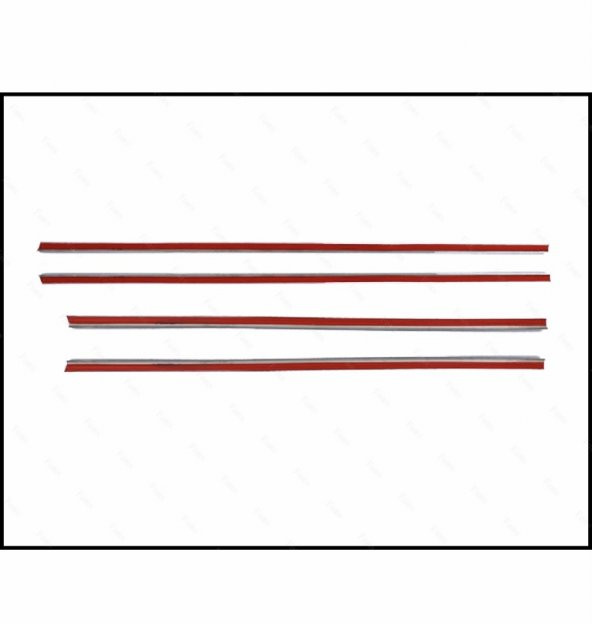 FAMS OTO AKSESUAR Chevrolet Aveo SEDAN Krom Cam Çıtası 4 parça P.ÇELİK 2011 üzeri - 3