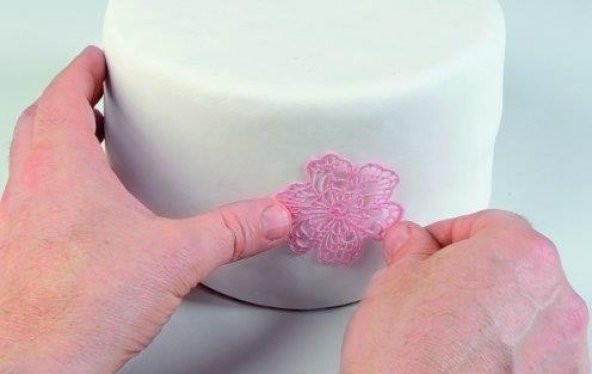 SİLİKON DANTEL LS-9 TEKLİ ÇİÇEKLİ - Resim 2