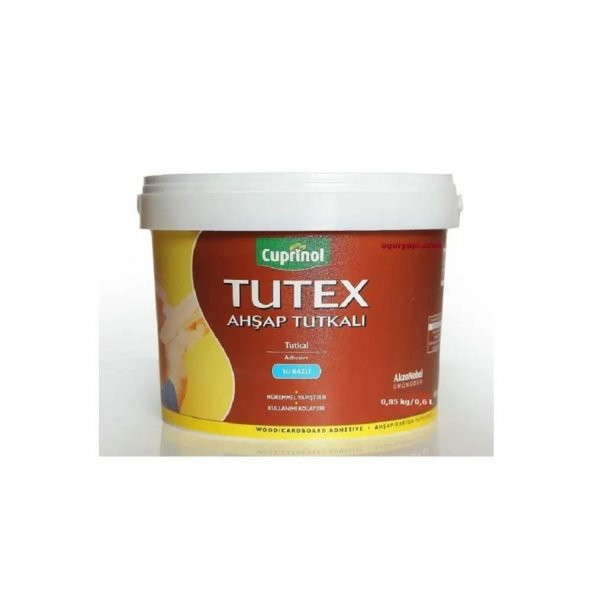 MARSHALL CUPRINOL TUTEX AHŞAP TUTKALI BEYAZ 3 KG