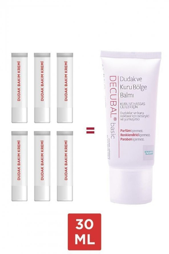 The Fair Aha Bha Cilt Yenileyici Serum 30ML ve Decubal Dudak Ve Kuru Bölge Balmı 30ML 2li Set - 4