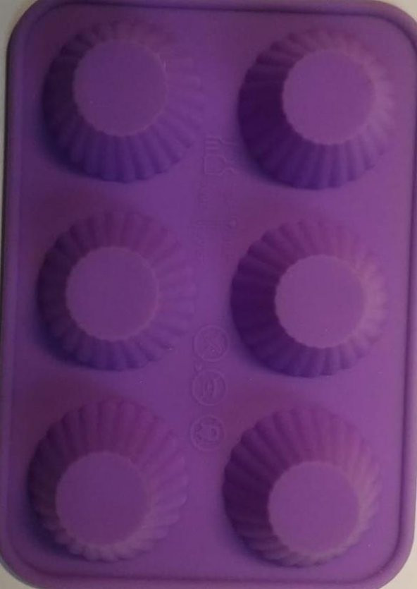 SİLİKON KALIP MİNİ 6 LI TART