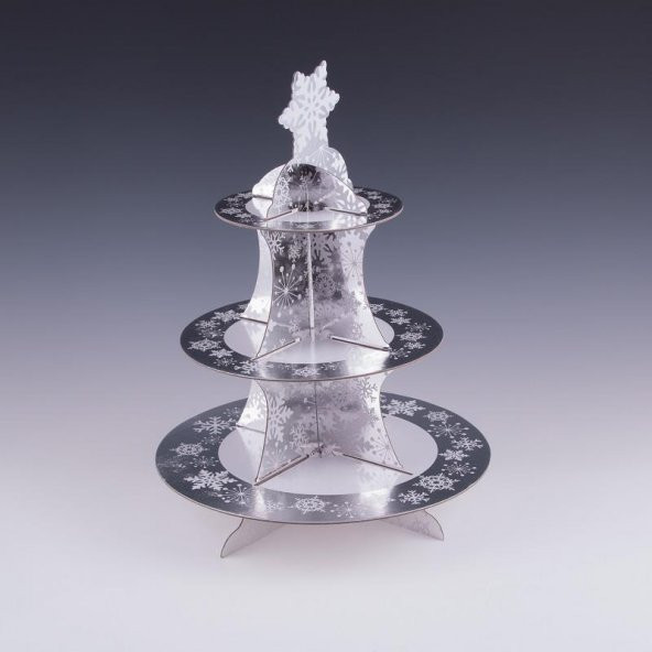 STAND 3 KATLI KARTON KARTANELİ