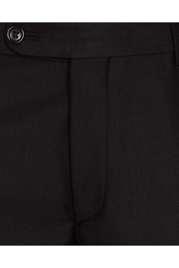 Slim Fit Lacivert Erkek Kumaş Pantolon - 4