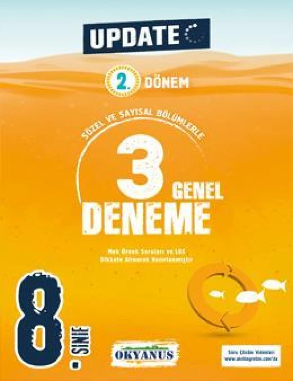 OKYANUS 8.SINIF UPDATE 2.DÖNEM 3 GENEL DENEME