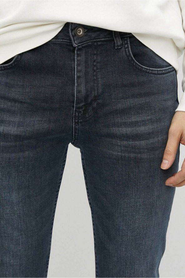 Erkek Jean Pantolon Indigo - 5