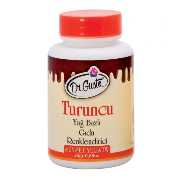BOYA TOZ YAĞ BAZLI 25 GR TURUNCU