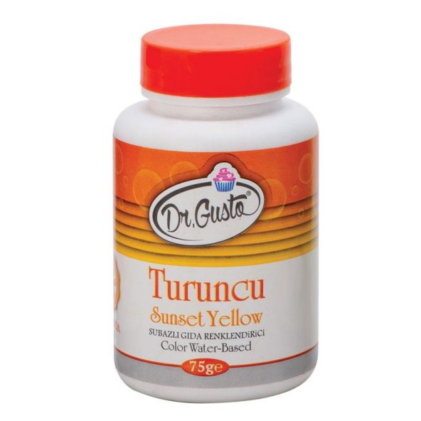 BOYA TOZ SU BAZLI 75 GR TURUNCU