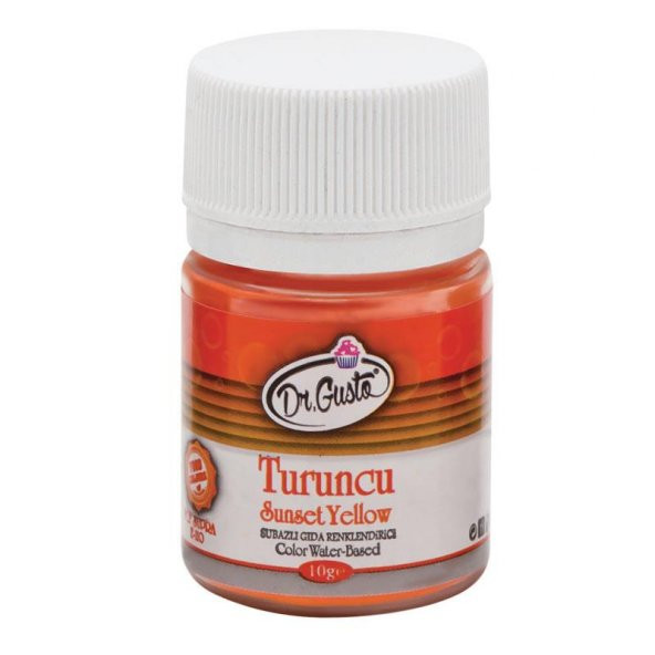 BOYA TOZ SU BAZLI 10 GR TURUNCU