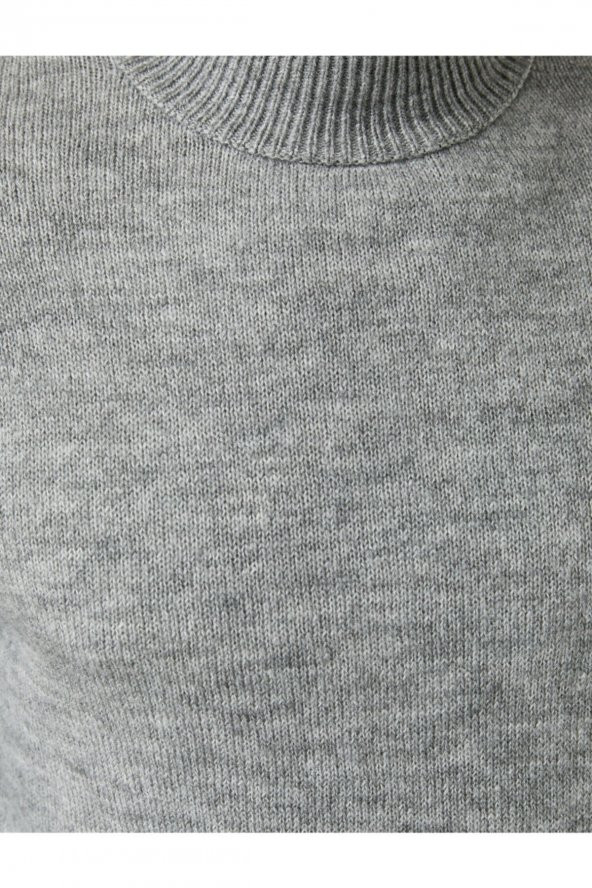 Yarım Balıkçı Yaka Basic Kazak - 6