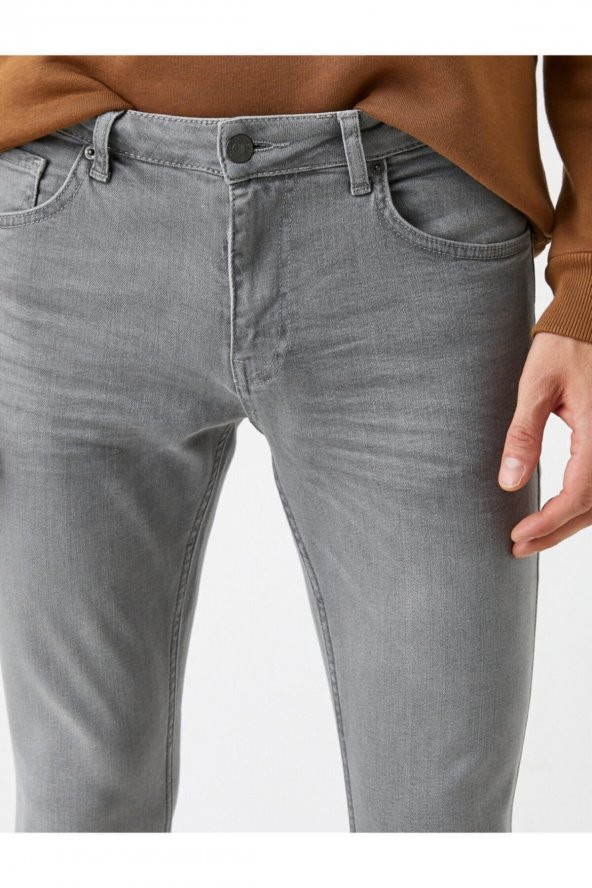Michael Skinny Fit Jean Pantolon - 5