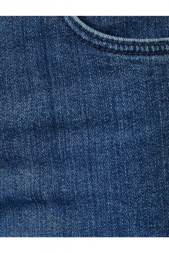 Erkek Jean Pantolon Mavi 2kam43340ld - 12
