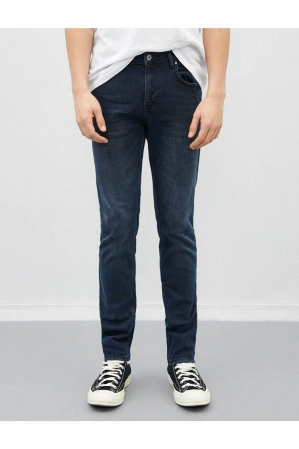 Erkek Jean Pantolon Indıgo - 3