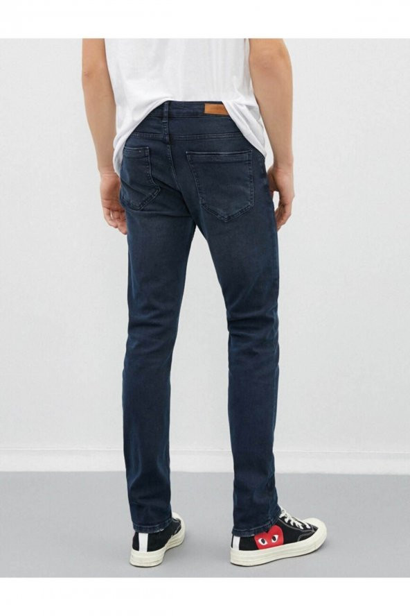 Erkek Jean Pantolon Indıgo - 4