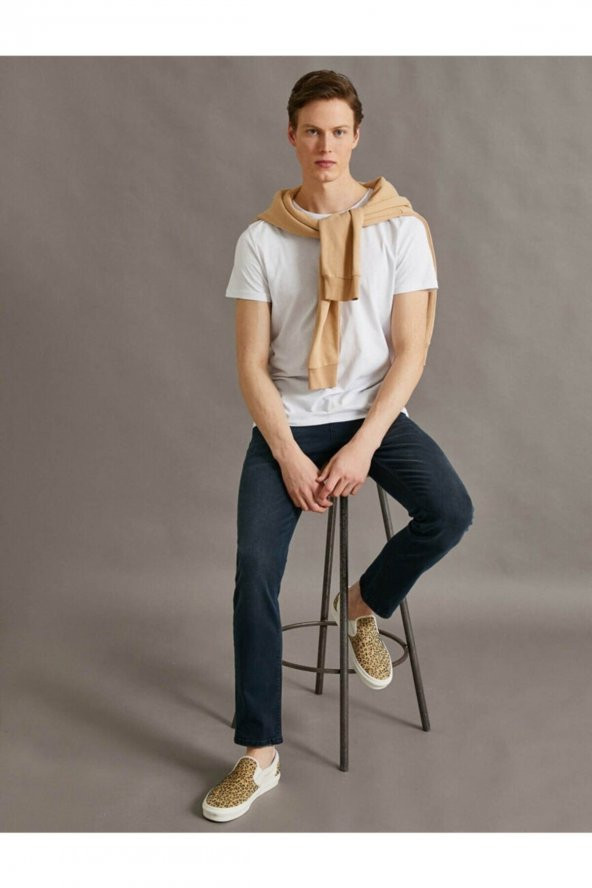 Erkek Jean Pantolon Indıgo - 5