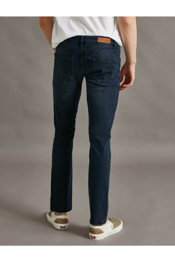Erkek Jean Pantolon Indıgo - 8