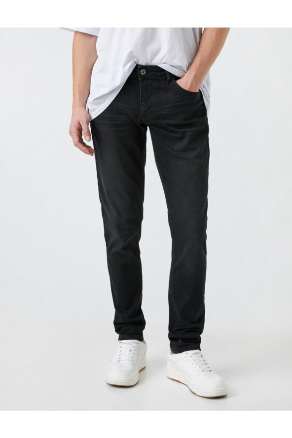Skinny Fit Kot Pantolon - Michael Jean - 3