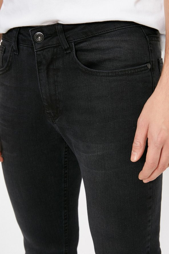 Erkek Siyah Jean 0YAM43153YD - 5