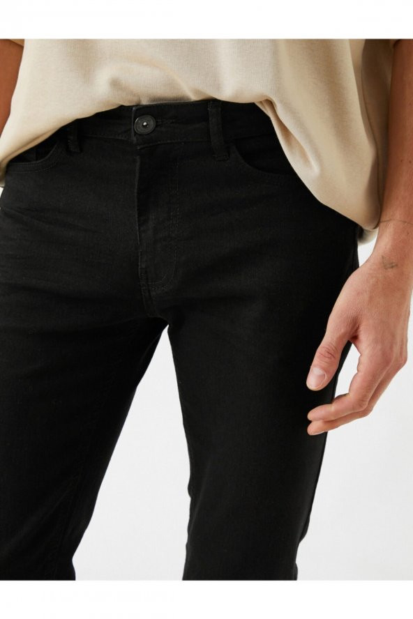Slim Fit Kot Pantolon - Brad Jean - 5