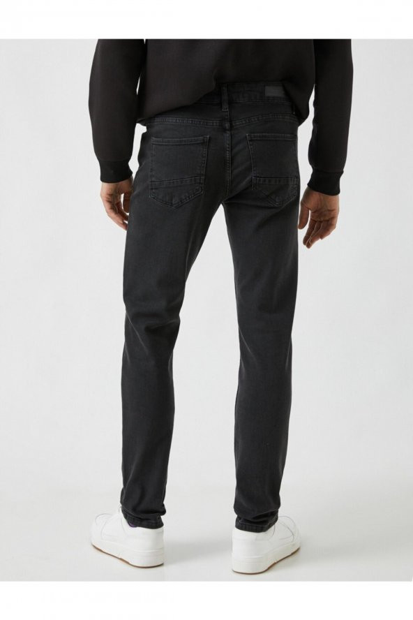 Slim Fit Kot Pantolon - Brad Jean - Resim 4