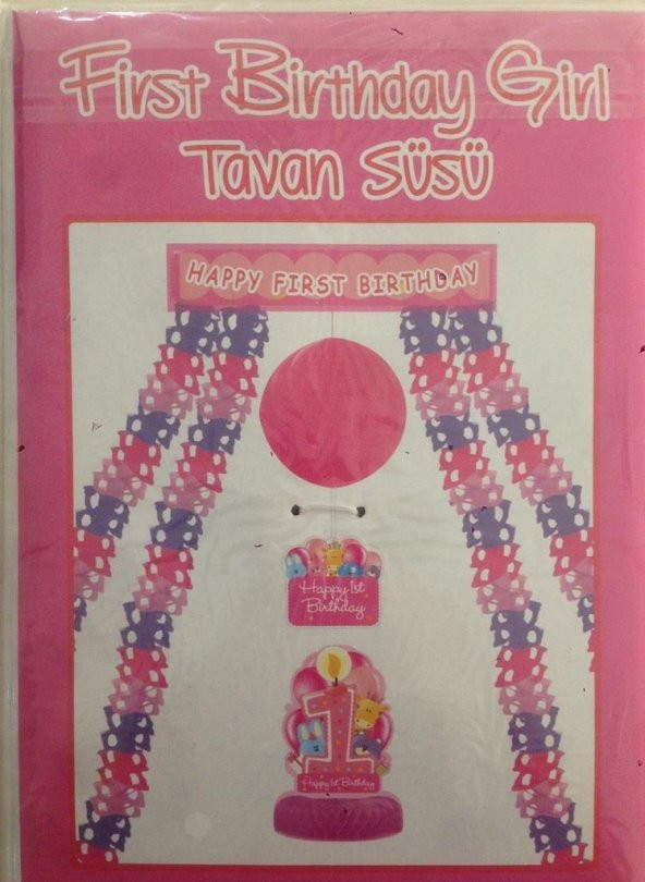 TAVAN SÜSÜ 1 YAŞ PEMBE