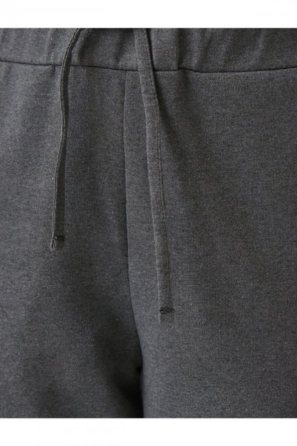 Beli Lastikli Jogger Eşofman Altı - 7