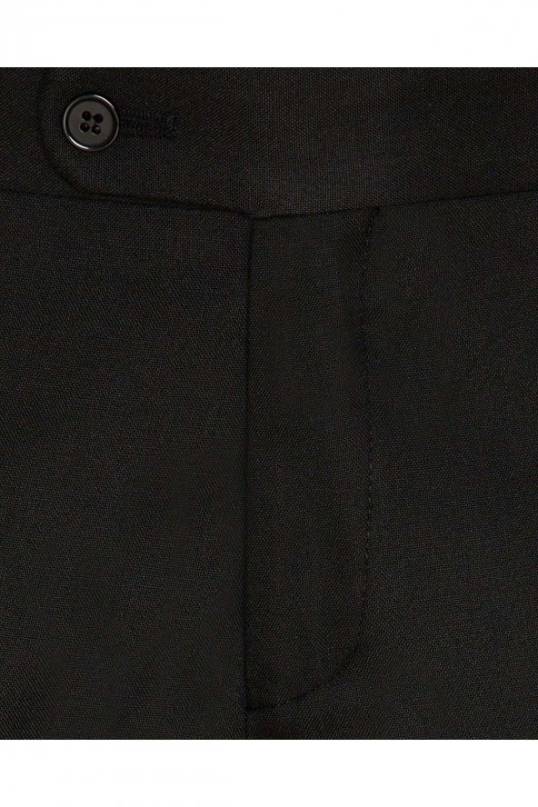 Slim Fit Siyah Erkek Pantolon - 2