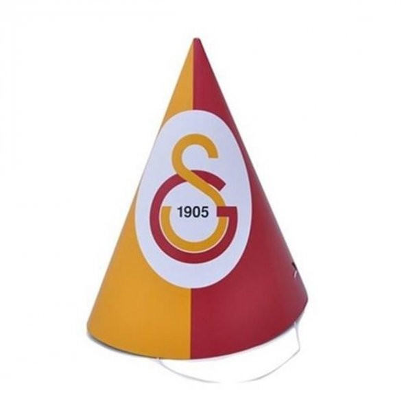 ŞAPKA PARTY LİSANSLI GALATASARAY 6 LI