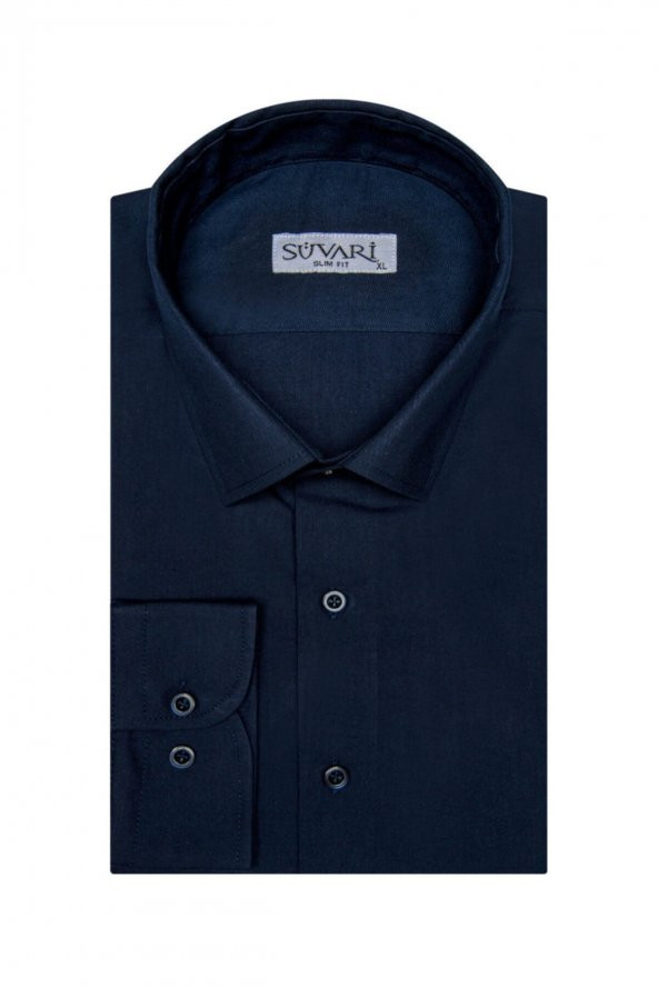Slim Fit Filafil Erkek Gömlek - 3
