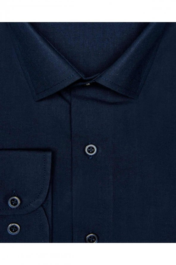 Slim Fit Filafil Erkek Gömlek - 4