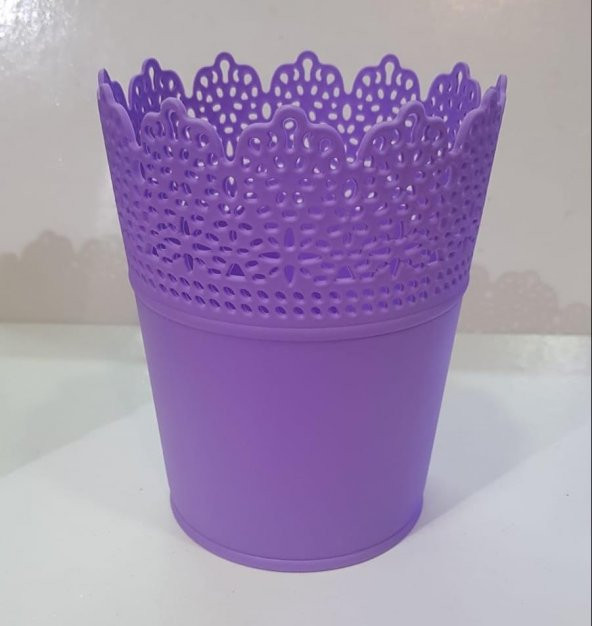 RENKLİ KOVA PLASTİK MOR ürün görseli