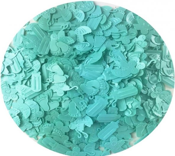 KONFETİ MASA BEBEK FİGÜRLÜ