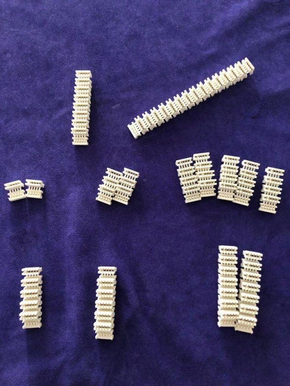 5 Pin Çoğaltıcı Ara Bağlantı Konnektörü 15 Parça - 1
