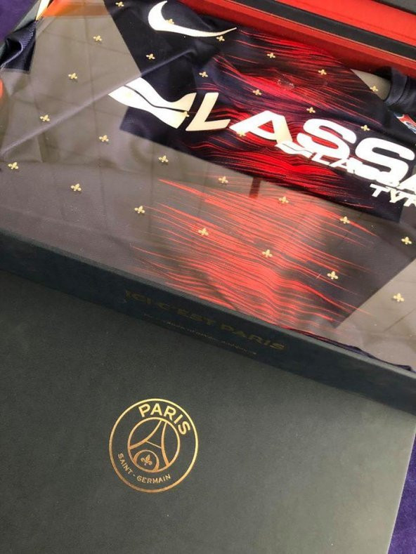 PSG Sponsorluk Forması Hediye Kutusu 2018 - PSG Koleksiyonluk LCD Ekranlı Hediye Kutusu - 4