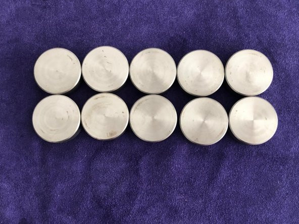 Plansee Alüminyum Alaşımlı Hammadde Kütle 40x15mm - Alüminyum Biyet - Resim 2