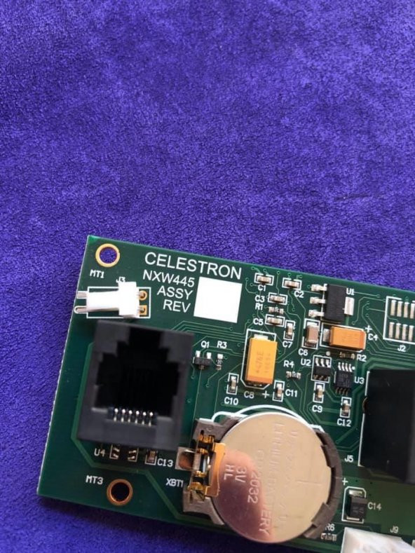CELESTRON NXW 445 Celestron Advanced VX Serisi Teleskop Uyumlu Motor Kartı - Elektronik Teleskop Yedek Parçası - Resim 4