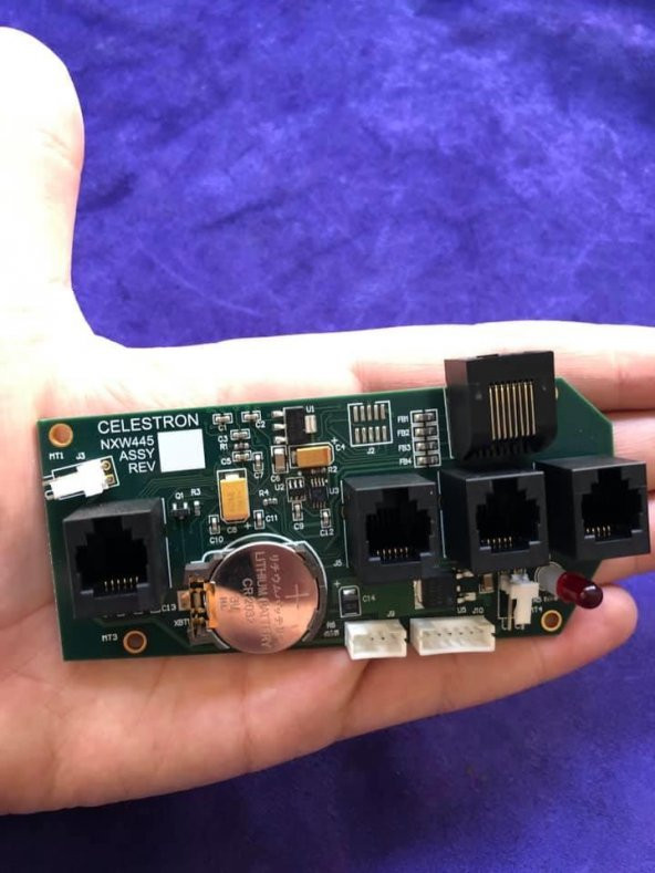 CELESTRON NXW 445 Celestron Advanced VX Serisi Teleskop Uyumlu Motor Kartı - Elektronik Teleskop Yedek Parçası - Resim 8