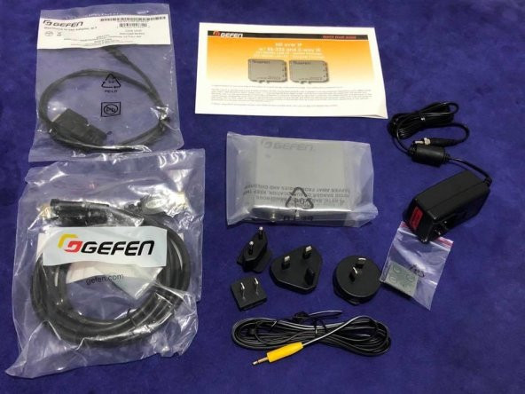 Gefen EXT-HD2IRS-LAN-TX RS-232 ve 2 Yollu IR Gönderici - Resim 2