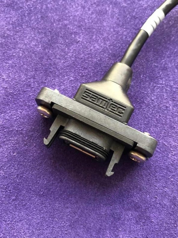 SAMTEC RPCU-G-00.12-AMS-AM AccliMate IP68 USB Erkek Dişi Kablo - Resim 5