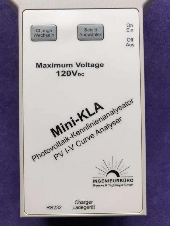 IMT-SOLAR Mini-KLA PV I-V Solar Fotovoltaik Ölçüm Cihazı - Taşınabilir Solar Hücre Analiz Cihazı - 8
