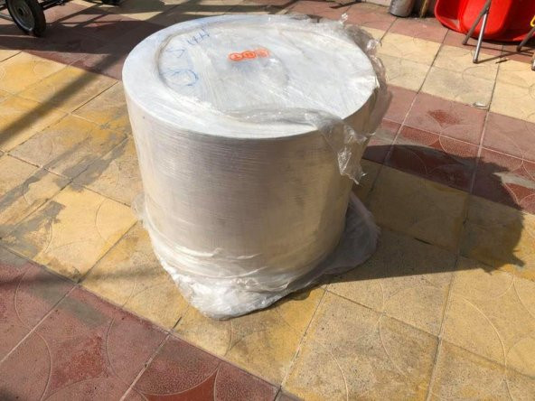 Beyaz Renk Duvar Kağıdı 1000 Metre 512 mm 160g/m2 - 2