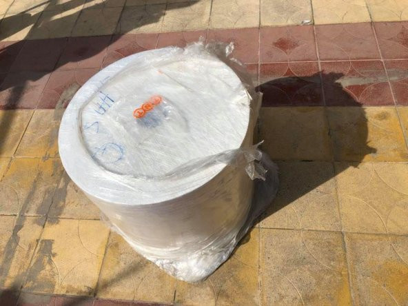 Beyaz Renk Duvar Kağıdı 1000 Metre 512 mm 160g/m2 - 3
