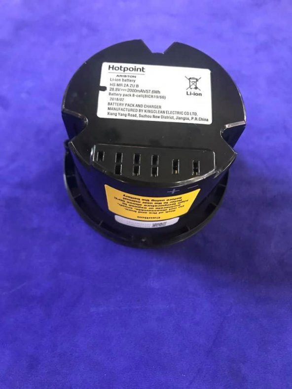 Hotpoint Ariston HS MR 2A ZU B 28,8v 2000 mAh Li-on Süpürge Makinası Bataryası - 5