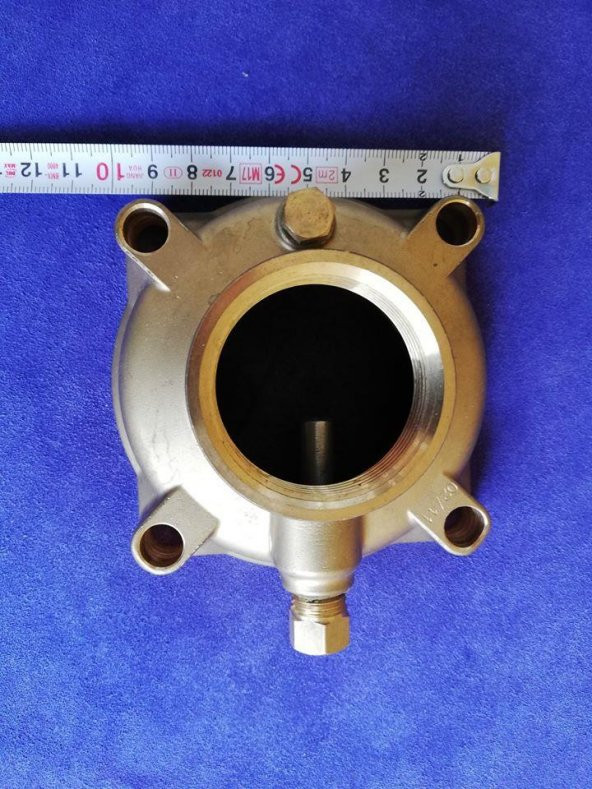 P10 1/3P MV 1 Pirinç Alaşım Eşanjör Su Kutusu CuZn40Pb2 - Resim 6