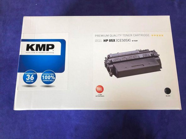 KMP H-T237 XXL HP 05X CE505X Uyumlu Toner Kartuşu Siyah 1217,8500 - 2
