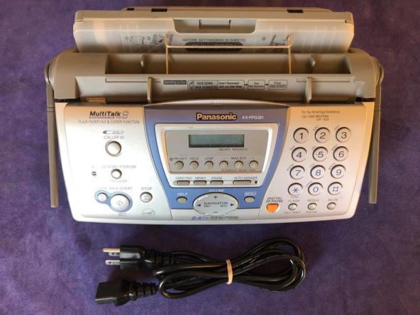 Panasonic KX-FPG381 Fax Cihazı 110 Volt